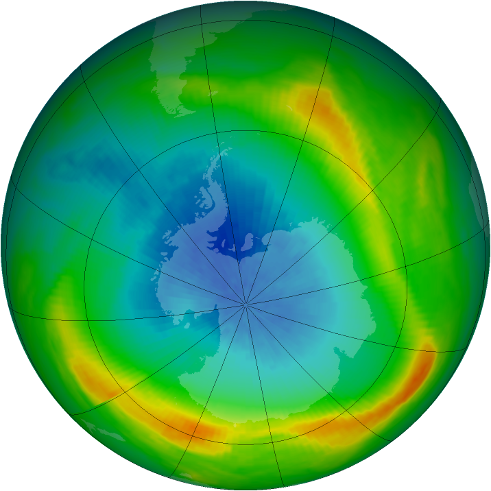 Ozone Map 1981-10-14